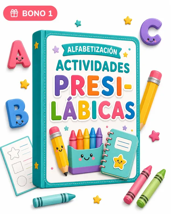 Bono 1: Cuaderno pre-silábico