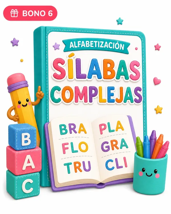 Bono 6: Sílabas complejas